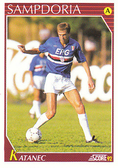 Srecko Katanec Sampdoria Score 92 Seria A #228